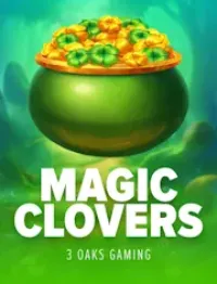 magic clovers slot logo